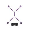 Lux Fetish 7pc Bed Spreader Purple