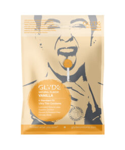 Glyde Ultra Natural Flavor 4pk Vanilla Condoms