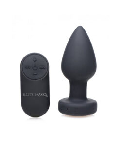 Silicone Vibrating Led Plug - Medium