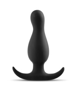 Anal Adventure Platinum Curve Plug Black