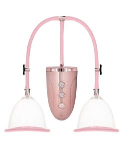 Automatic Rechargeable Breast Pump Set - Large - Pink
