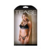 Tease Alice Caged Bralette and Panty S/M