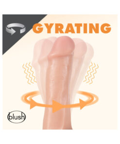 Dr. Skin - Dr. Spin 6" Gyrating Dildo Vanilla
