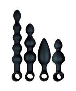 Anal-ese Collection Vibrating Anal Fantasy Kit - Black