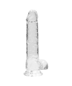 Realrock Realistic Dildo With Balls 8 inches