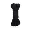 Lux Fetish Bondage Rope 33 Ft/10 M - Black