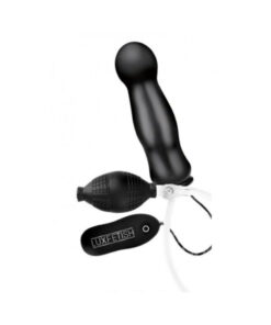 Lux Fetish 4.5" Inflatable Vibrating Plug
