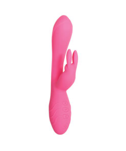 Evolved Bunny Kisses Rechargeable Silicone - Pink