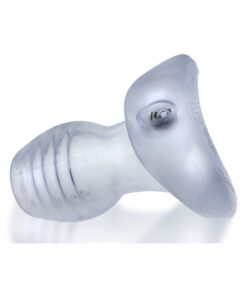Oxballs Glowhole-1 Buttplug With Led Insert Small Clear Frost