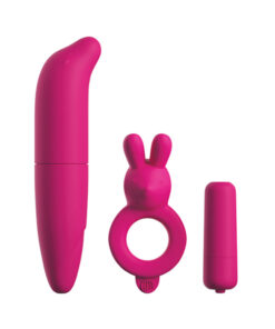 Classix Couples Vibrating Starter Kit - Pink