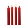 Ouch Teasing Wax Candles Large Paraffin 4-pack