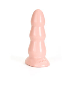 Triple Ripple Butt Plug Medium (Flesh)