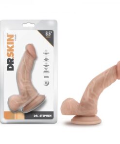 Dr. Skin Dr. Stephen 6.5 In. Dildo With Balls Beige
