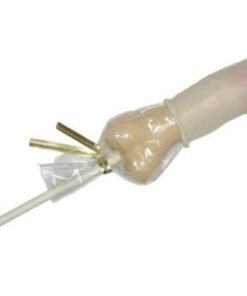 Small Penis with Condom Butterscotch Lollipop