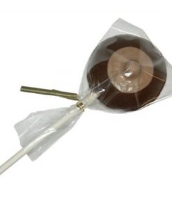 Erotic Chocolate Small Single Boob with Stick Lollipop
