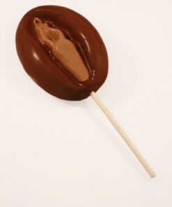 Erotic Chocolate Super Vagina with Stick Lollipop
