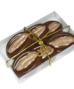 Bite Size Vagina Chocolate 6 Piece Gift Box