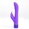 Rechargeable Silicone Rabbit Vibe Hailey Neon Purple