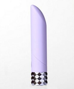 Angel Crystal Gem Supercharged Bullet Vibrator Purple