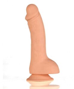 Kyle 8 inches Realistic Silicone Dong Beige
