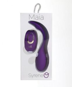 Syrene Remote Control Luxury USB Bullet Vibrator Purple
