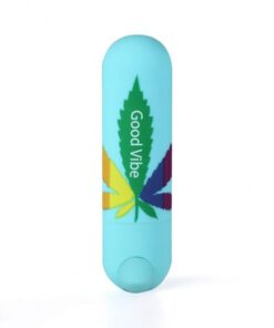 Jessi 420 10 Function Mini Bullet Vibrator Teal