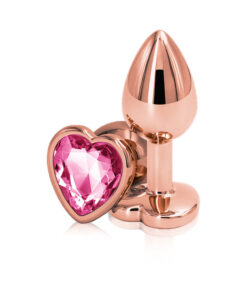 Rear Assets Rose Gold Heart Small