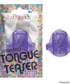 Foil Pack Vibrating Tongue Teaser Purple 24pk