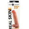 Shibari Get Lucky 7.5 Real Skin Light Brown "