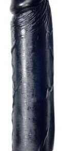 8" Dildo Black W/Suction Cup