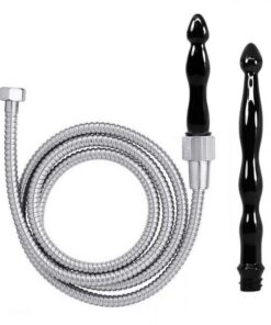 Cloud 9 Fresh + Deluxe Anal Enema Premium Shower Kit W/ 2 Tips & 6 Ft Stainless Steel
