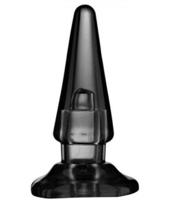 Cloud 9 Big Anal Plug Clear Gray