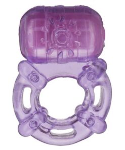Cloud 9 Pleasure Tickler 5 Speed Ring Purple