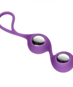 Duo Kegel Balls Purple with Sleeve