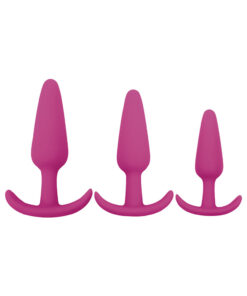 Gossip Rump Rockers 3 Piece Anal Training Set Pink