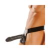 Big Daddy Hollow Strap On 10 Inch - Black