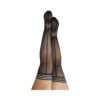Kixies Lois Black with Back Seam Size C