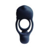 Vedo Roco Rechargeable Dual Motor Vibrating Ring - Just Black