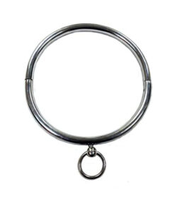 Rouge Stainless Steel Ring Collar Silver