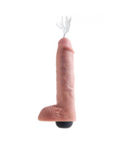 King Cock 11 inches Squirting Dildo Beige