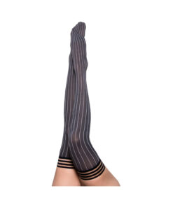 Kixies Annabelle Grey Pin Stripe Size A