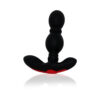Forto Vibrating Anal Plug Black