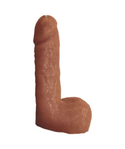 Natural Realskin Squirting Penis #1 Brown Dildo