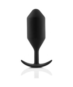B-Vibe Snug Plug 5 Black Large Butt Plug