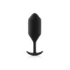 B-Vibe Snug Plug 4 Black 9oz Weight