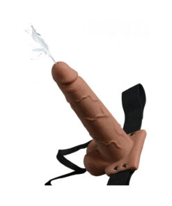 Fetish Fantasy 7.5in Hollow Squirting Strap-on With Balls