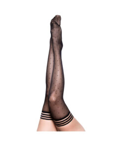 Kixies Ally Black Polka Dot Size B