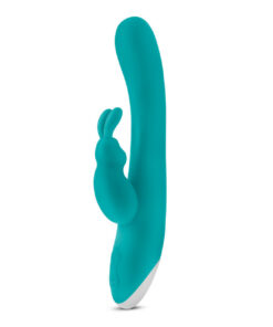 Hop - Rave Rabbit Plus Dual Stimulator - Aquamarine