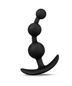 Anal Adventures Platinum Small Anal Beads Black