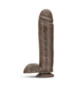 Mr. Mister 10.5 Inches Dildo with Suction Brown